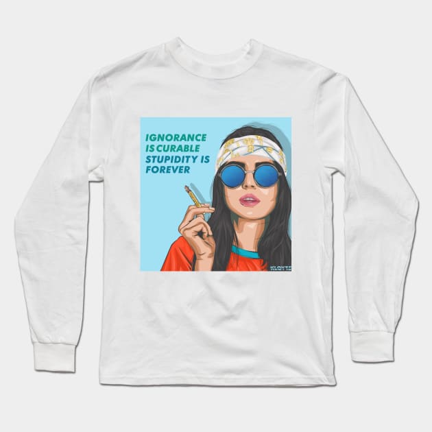 Cannabis Long Sleeve T-Shirt by KloytsPinas